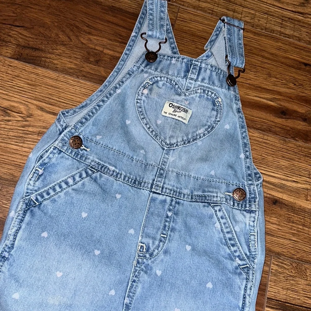 Oshkosh Toddler Heart Overalls